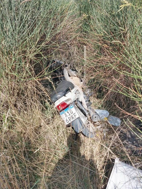 Hallan moto robada