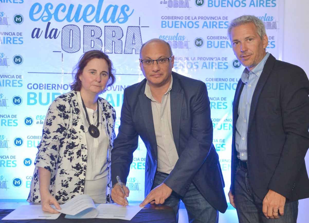 Reino adhirió al programa «Escuelas a la Obra»