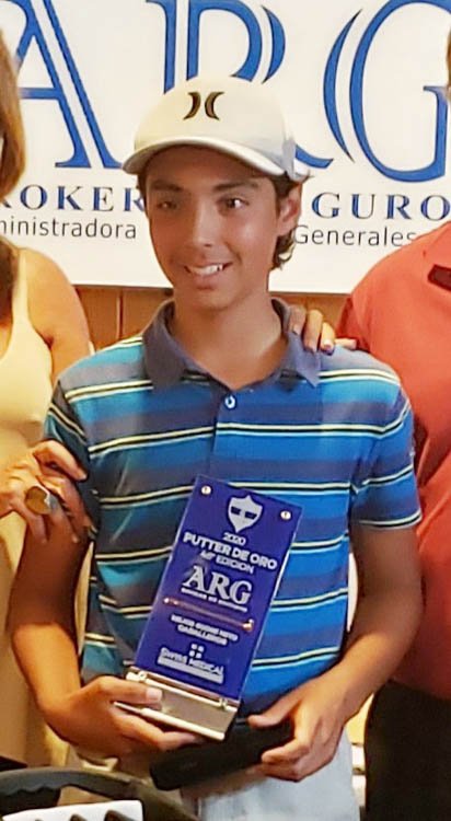 Golf: Putter de Oro  para Franco Safe