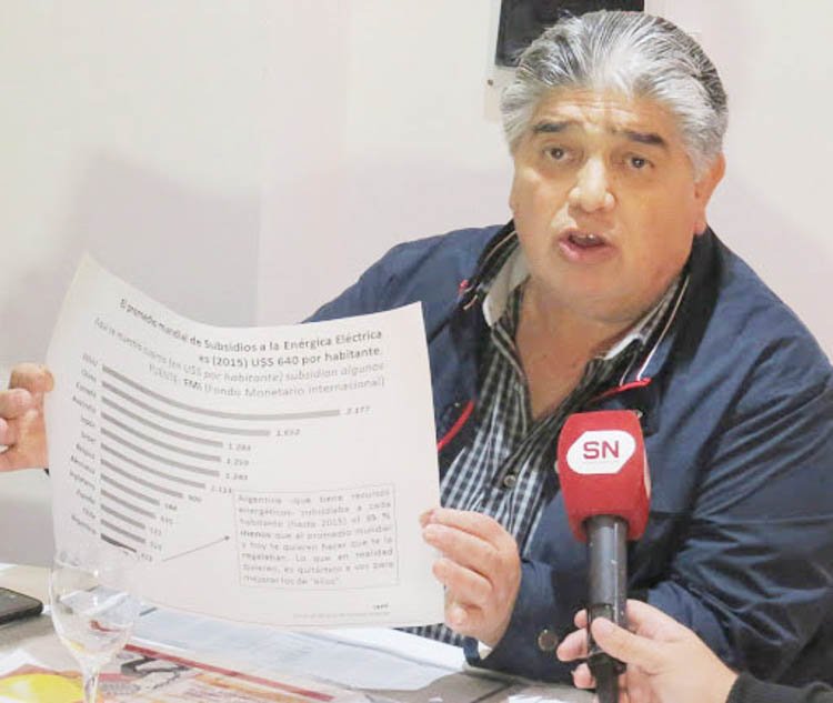 Falleció José Rigane, combativo dirigente del Sindicato Luz y Fuerza Mar del Plata