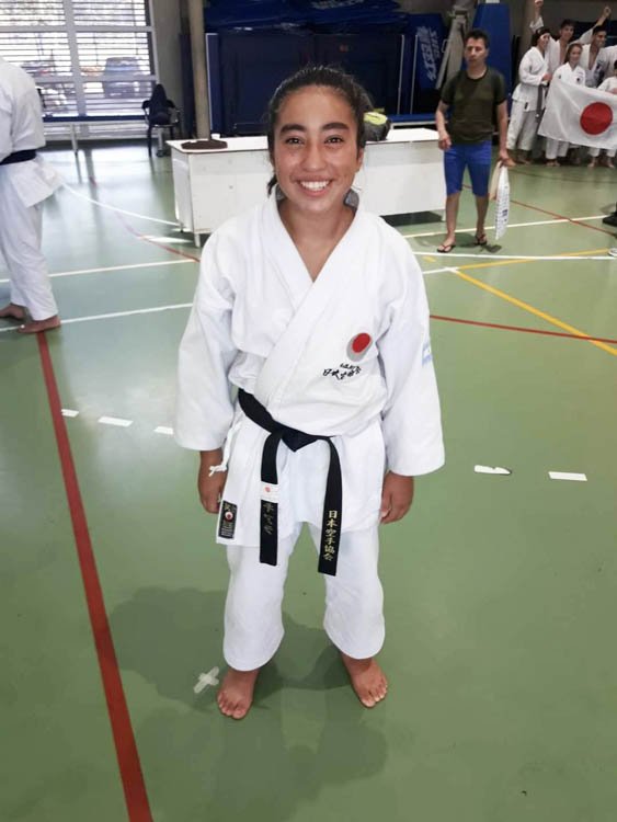 Kiara Ponce clasificó al Mundial de Japón