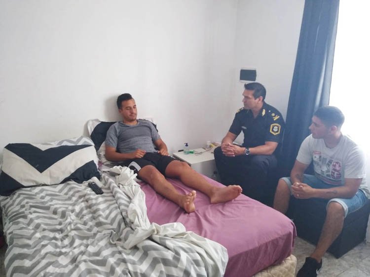  "Tengo que agradecer que no quedé paralítico"