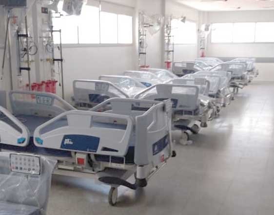 Se recibieron  ayer ocho camas para la  nueva sala de Terapia Intensiva del Hospital