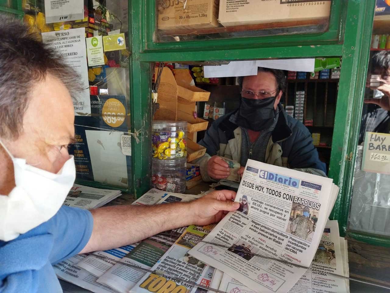 Masivo cumplimiento del uso del "tapabocas"