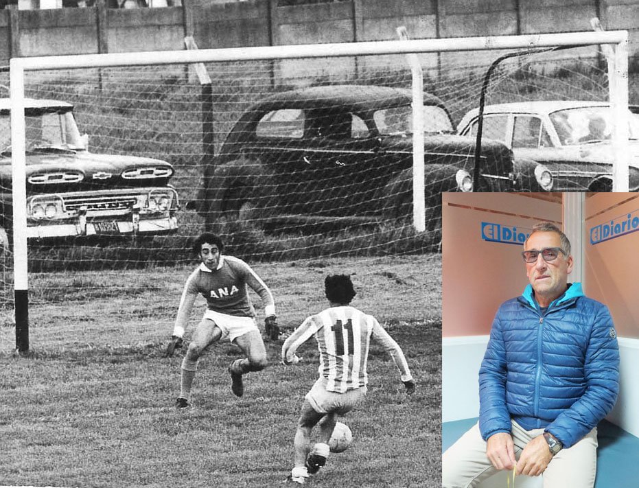 Los guantes y el travesaño ejes de una charla muy futbolera 