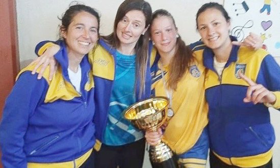 Oriana Palumbo: "Siempre disfruto de  estar dentro del campo de juego"