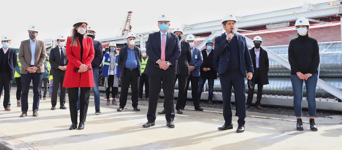 Se pusieron en marcha las obras de la tunelera Eva para la distribución de agua en el Conurbano Sur 