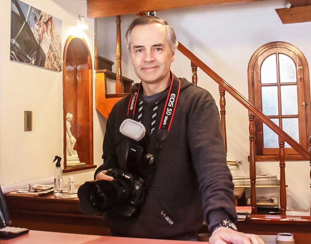 Arturo Agüero, fotógrafo: "El año está prácticamente perdido"
