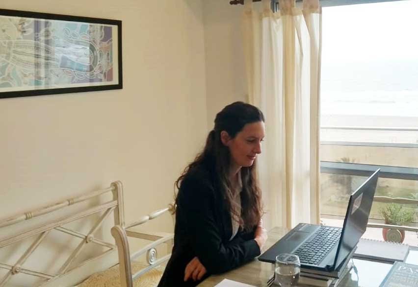 Ingeniera Agrónoma balcarceña fue la primera en defender su tesis de doctorado de manera virtual