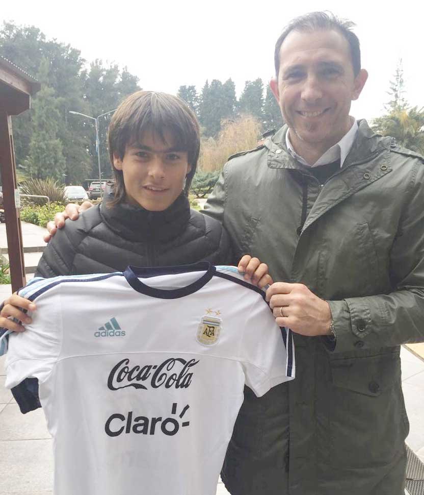 «Lelo» Rodríguez, el balcarceño que alertó a la AFA sobre Luka Romero