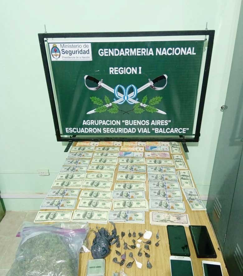 Efectivos de Gendarmería incautaron   droga lista para  su comercialización