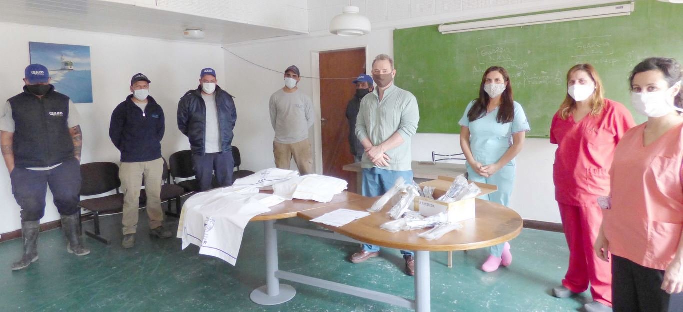 Aguas de Balcarce donó  elementos al Hospital por  unos 100.000 pesos