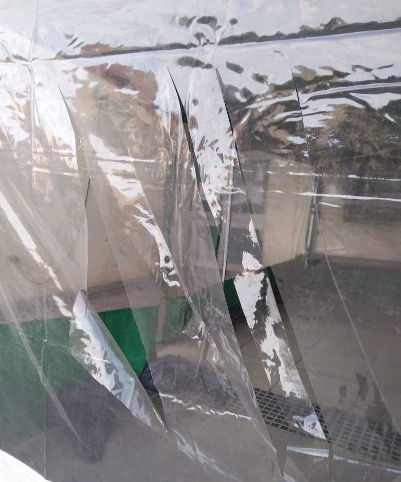 Identifican e imputan a la autora de cortes a la carpa triage del Hospital