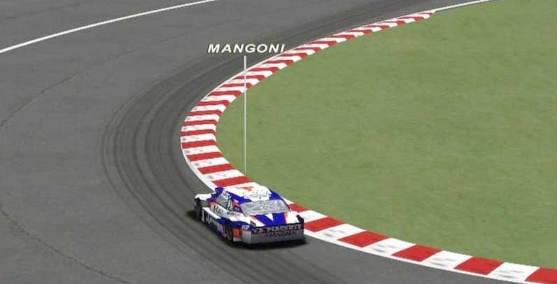 Con una destacable actuación de Mangoni el TC virtual definió a su campeón