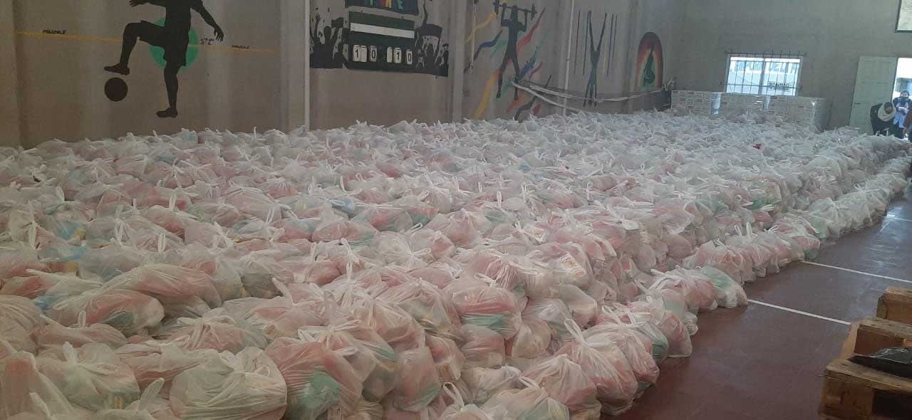 Notable aumento  de la demanda de bolsones de alimentos