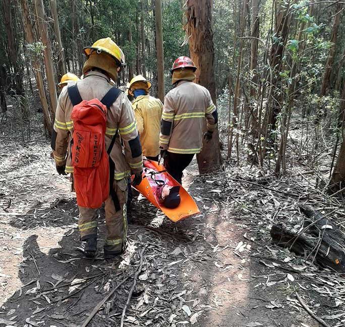 Otro rescate en la sierra