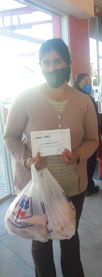 Nancy Ferreyra, ganadora del sorteo de El Diario