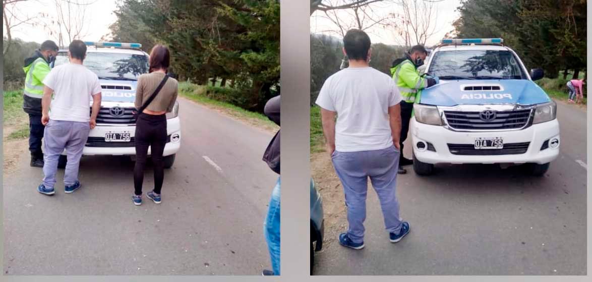 Cinco infraccionados por falta de tapaboca