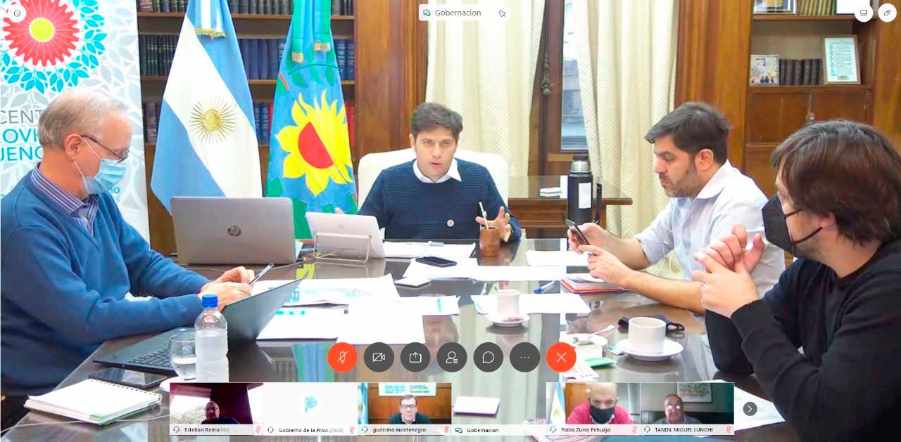 El aumento de casos de Covid-19 fue analizado  por Reino en reunión virtual con Axel Kicillof