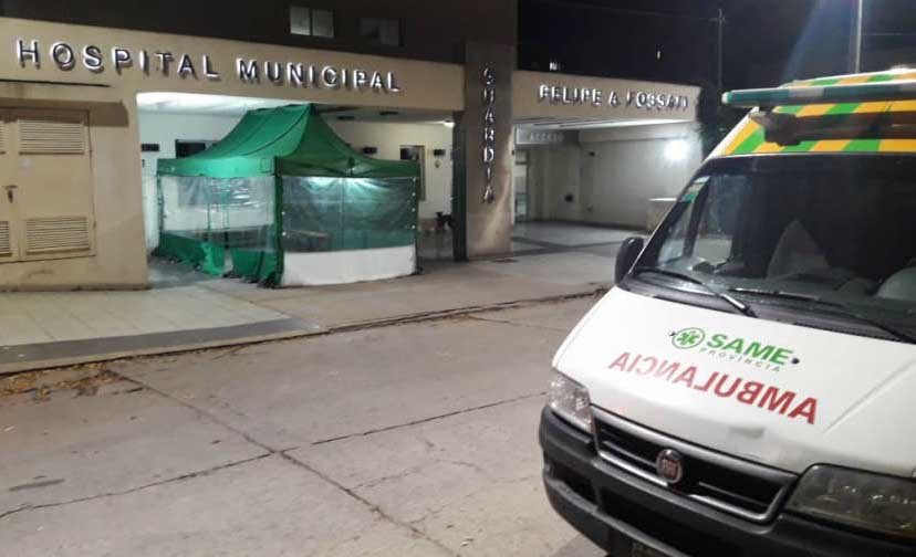 La capacidad del Hospital en camas  de internación clínica está colmada