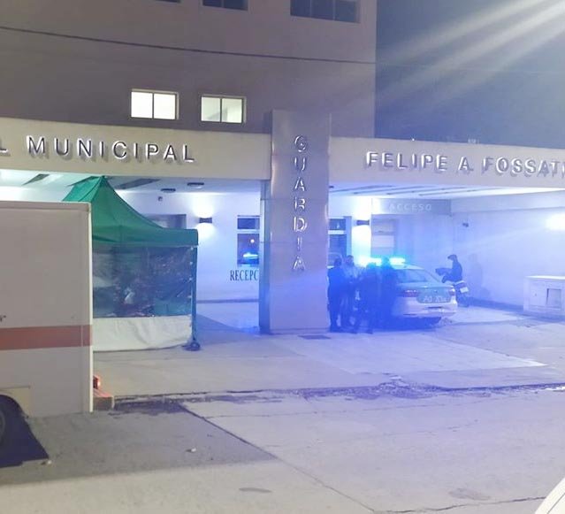 El hospital funciona al límite