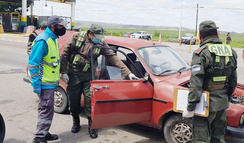 Gendarmería secuestró droga en un operativo  en Autovía 226