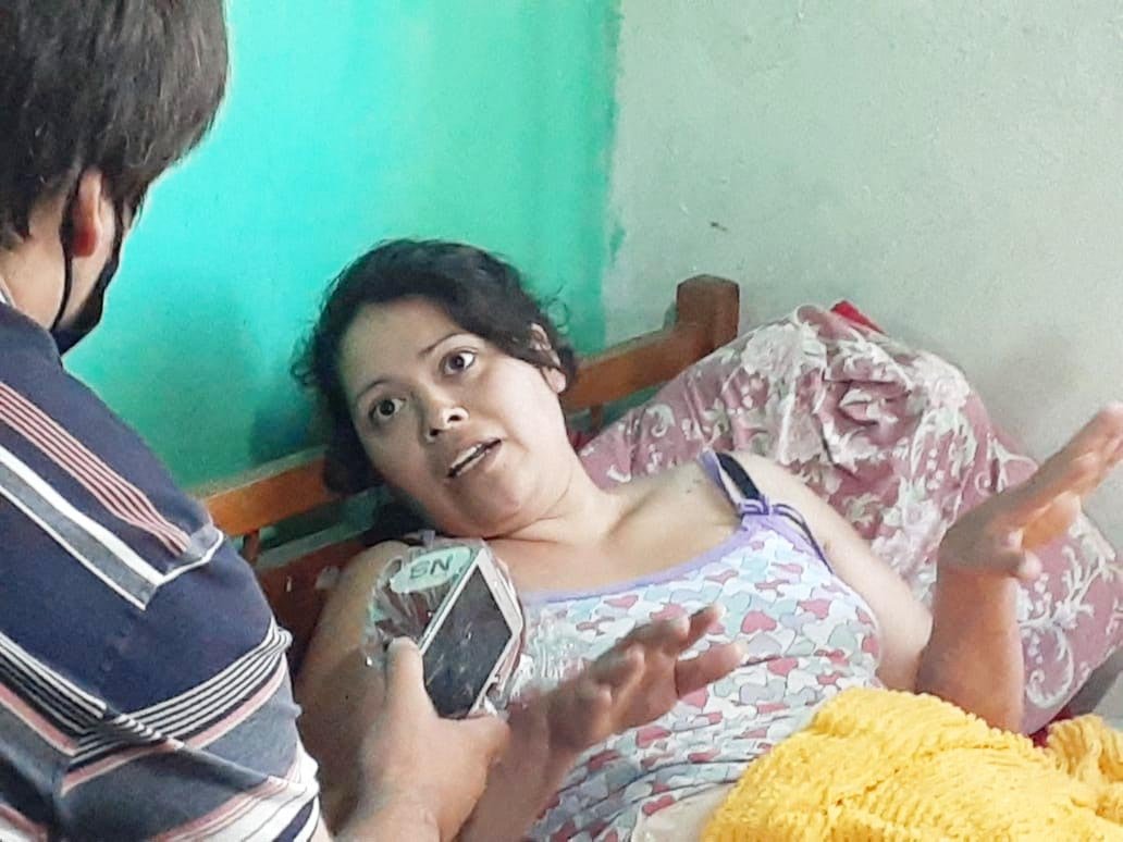 Joven madre denunció mala praxis:  "Con 28 años me destrozaron la vida"