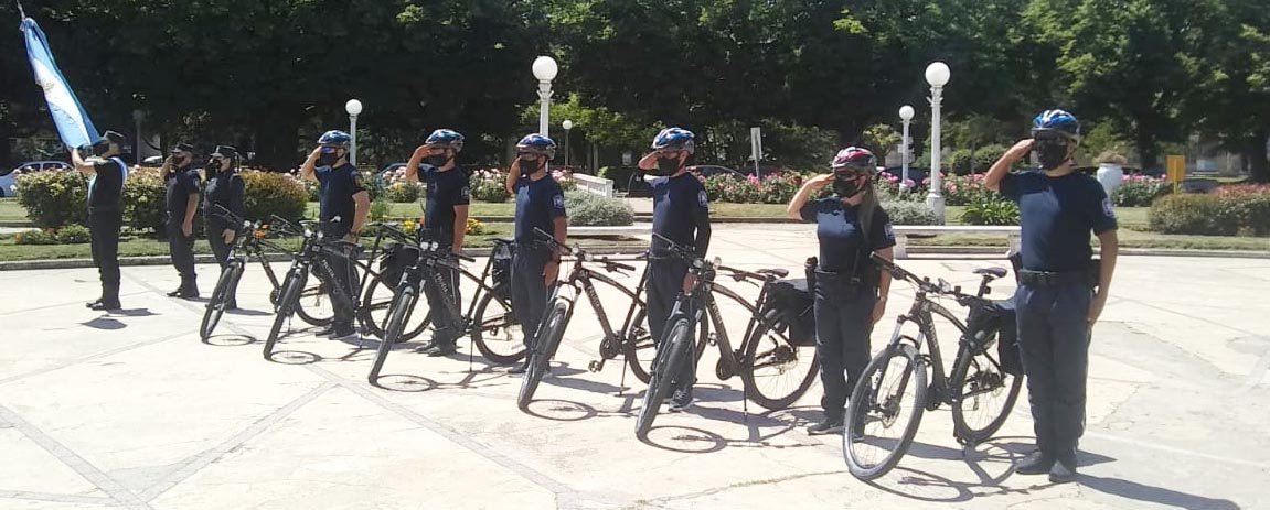 Los "bicipolicías" ya están en funciones