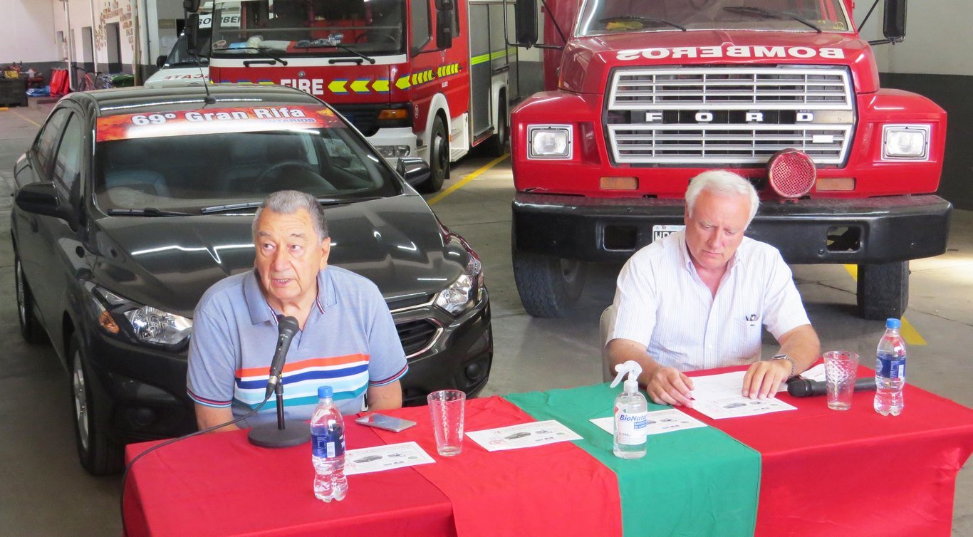 Bomberos lanzó la rifa 69º aniversario