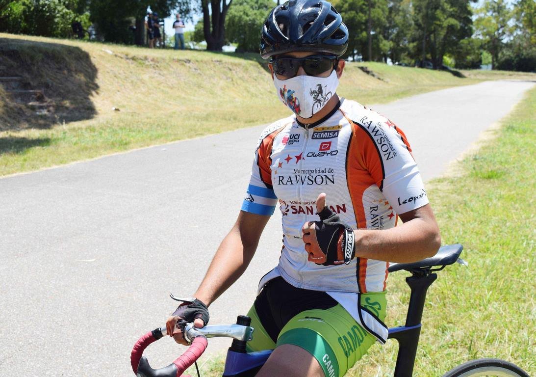 Alan Celentano concentrará con la selección argentina de ciclismo