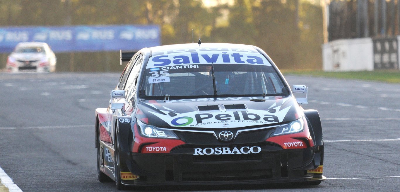 Ciantini terminó noveno en su debut con el Toyota Corolla