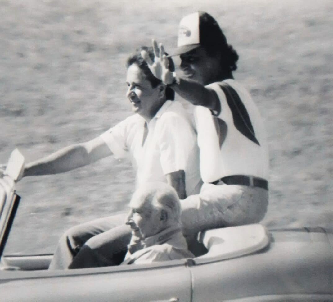 Menem y sus  visitas a Balcarce