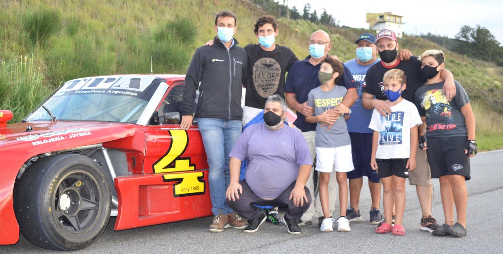 Previo al domingo, Calamante probó en el Fangio