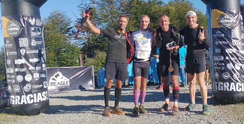 Podios locales y experiencia única en la "Ushuaia Trail Race"