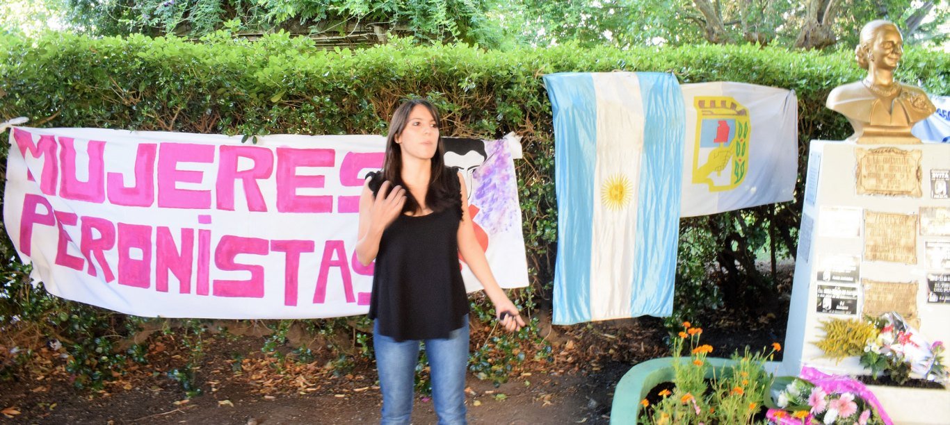 El PJ recordó el triunfo de Cámpora  y homenajeó a Irma Patiño