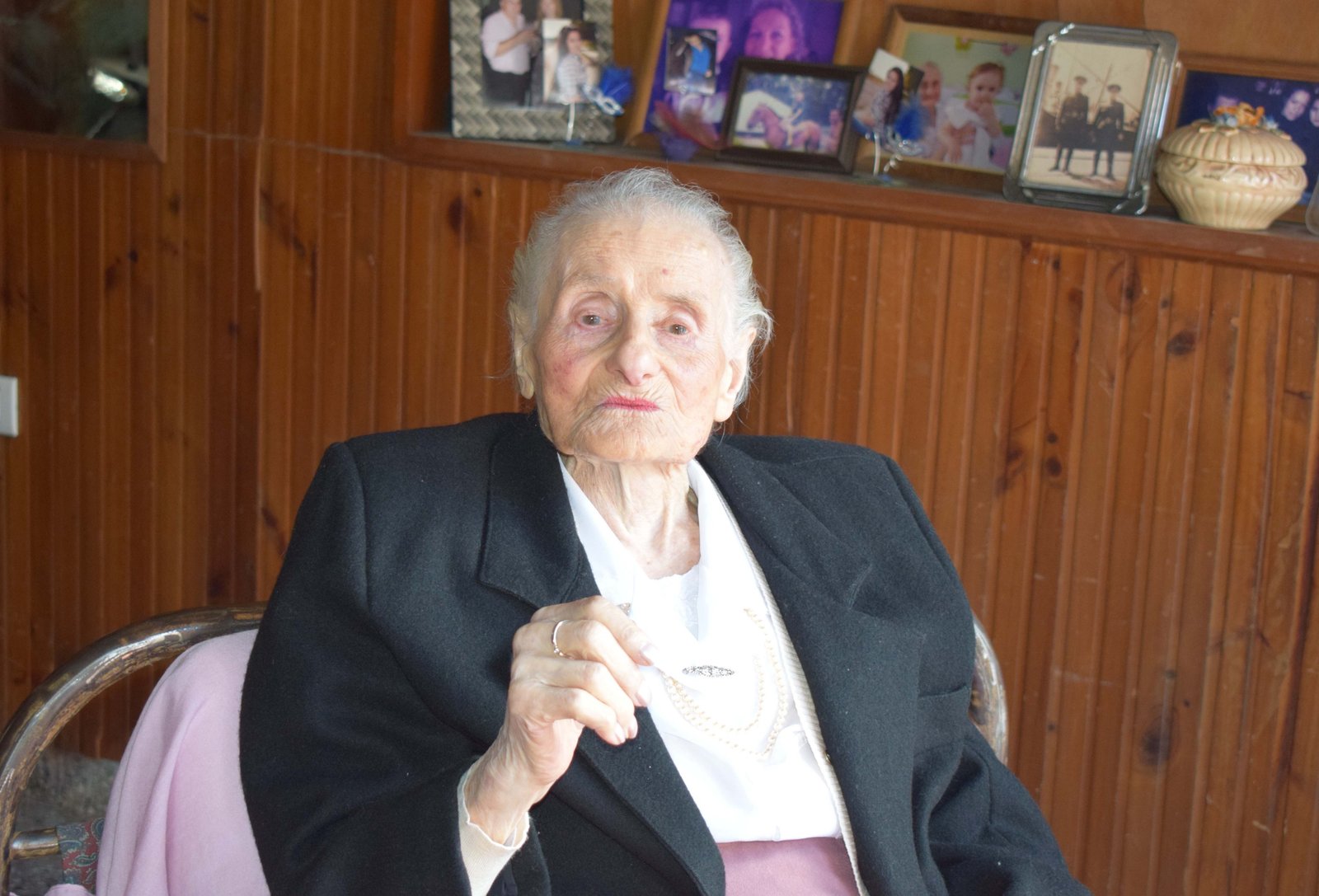 Margarita Martino celebró ayer sus  jóvenes 101 años