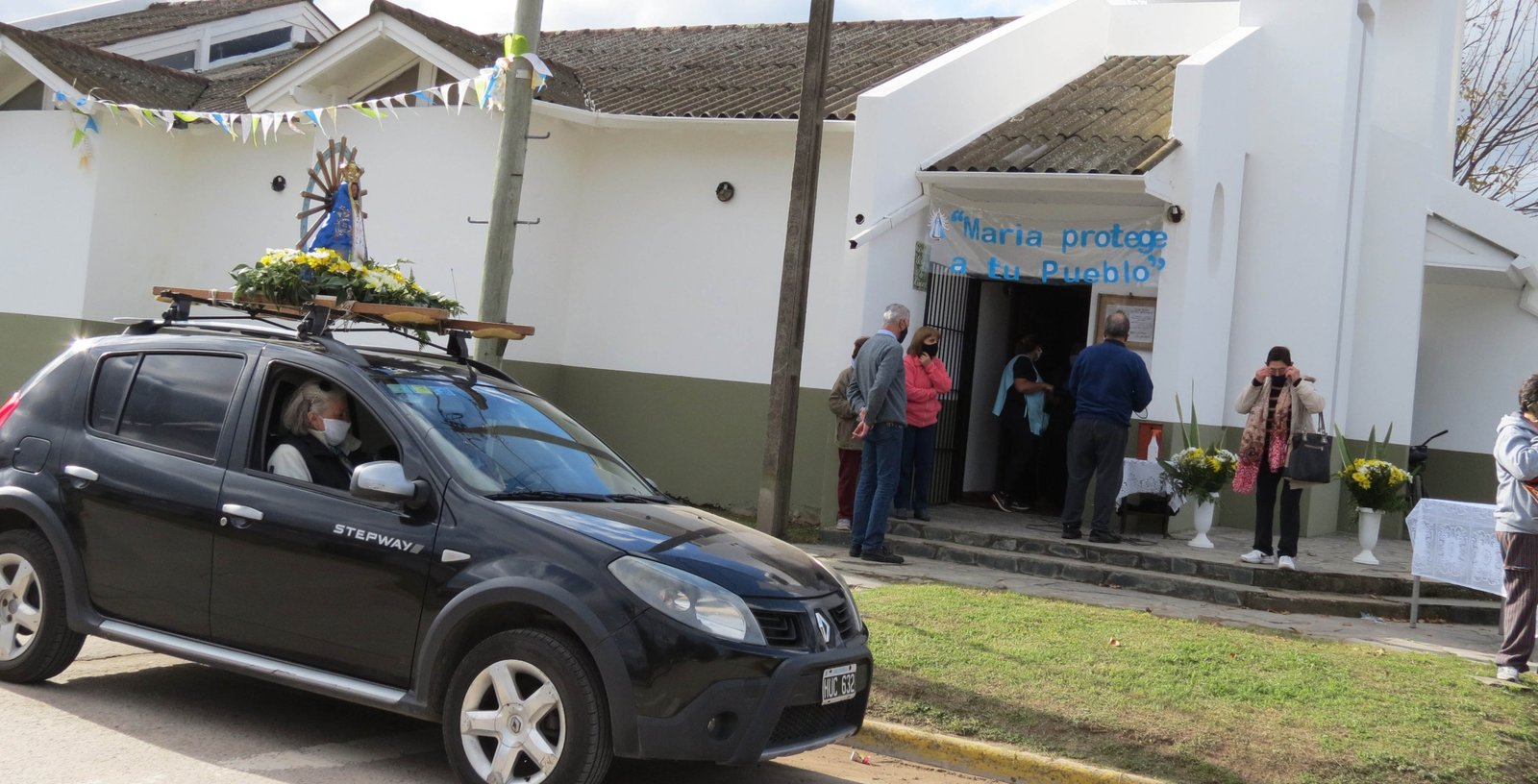 Celebración especial en tiempos de pandemia de las fiestas patronales de la Virgen de Luján