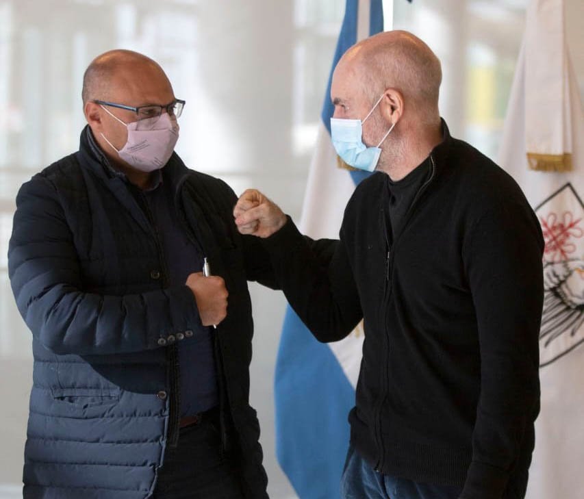 Reino firmó un convenio de colaboración con Rodríguez Larreta