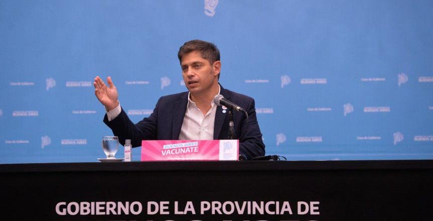 Kicillof anunció que se "cumplirán a rajatabla" las medidas de restricción del gobierno nacional