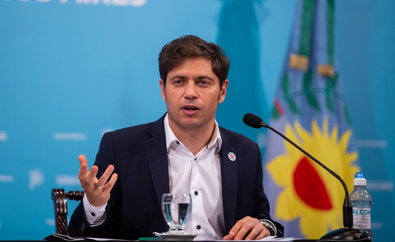 Kicillof: "Si hace falta, se tomarán nuevas medidas" para frenar el avance del coronavirus
