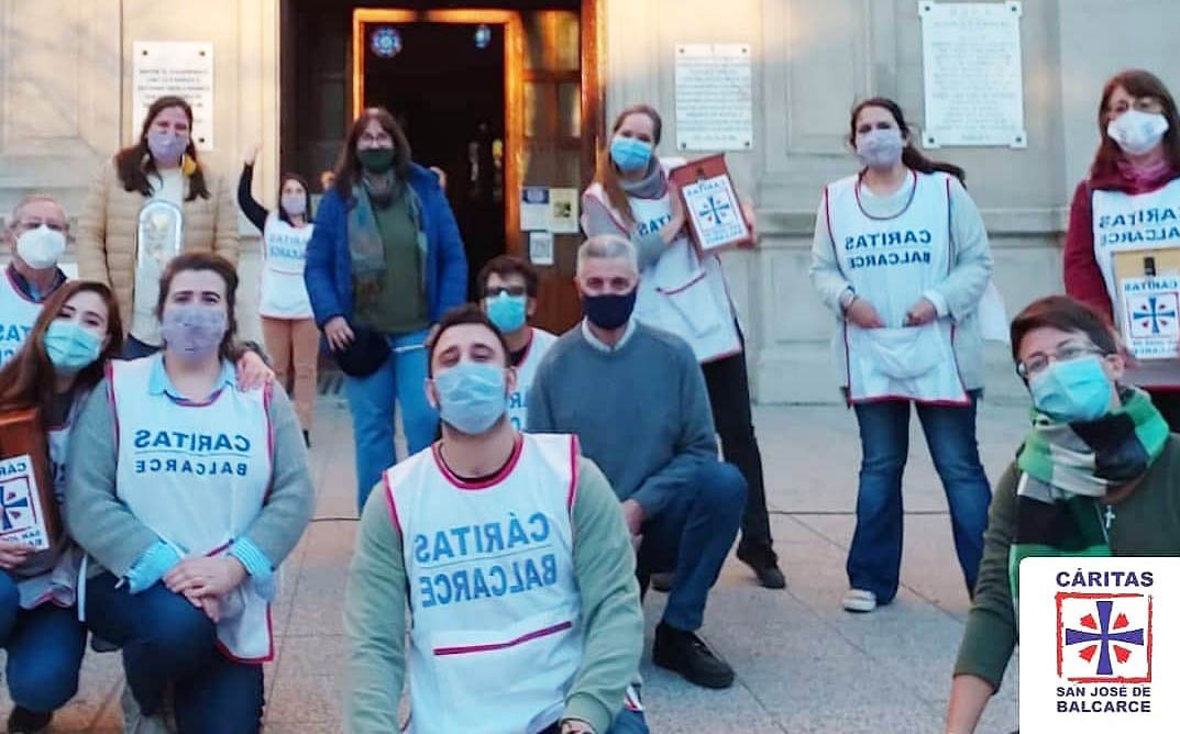 La colecta de Cáritas y la "pollada" de Protección a la Infancia reafirmaron la solidaridad de la comunidad