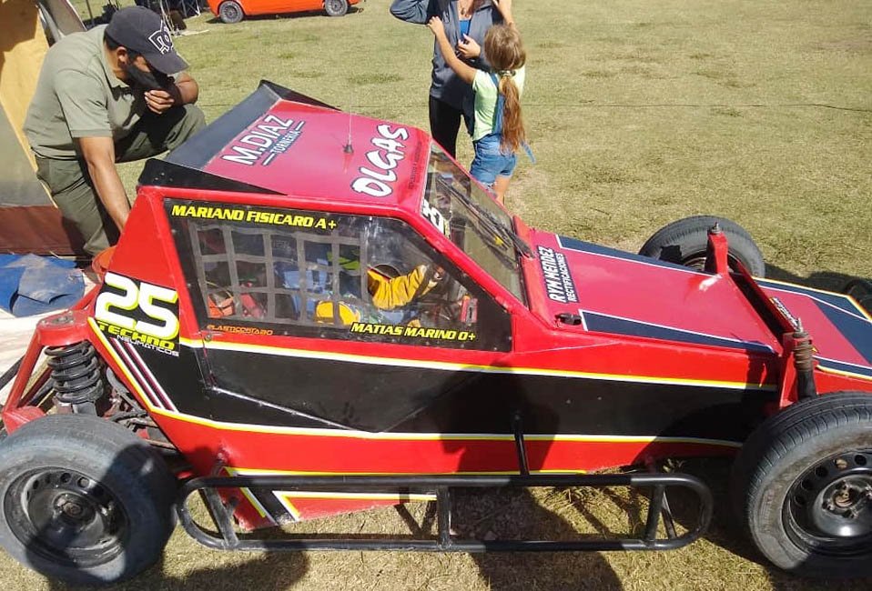 Minicross: Fisicaro-Marino en un "finde" complicado