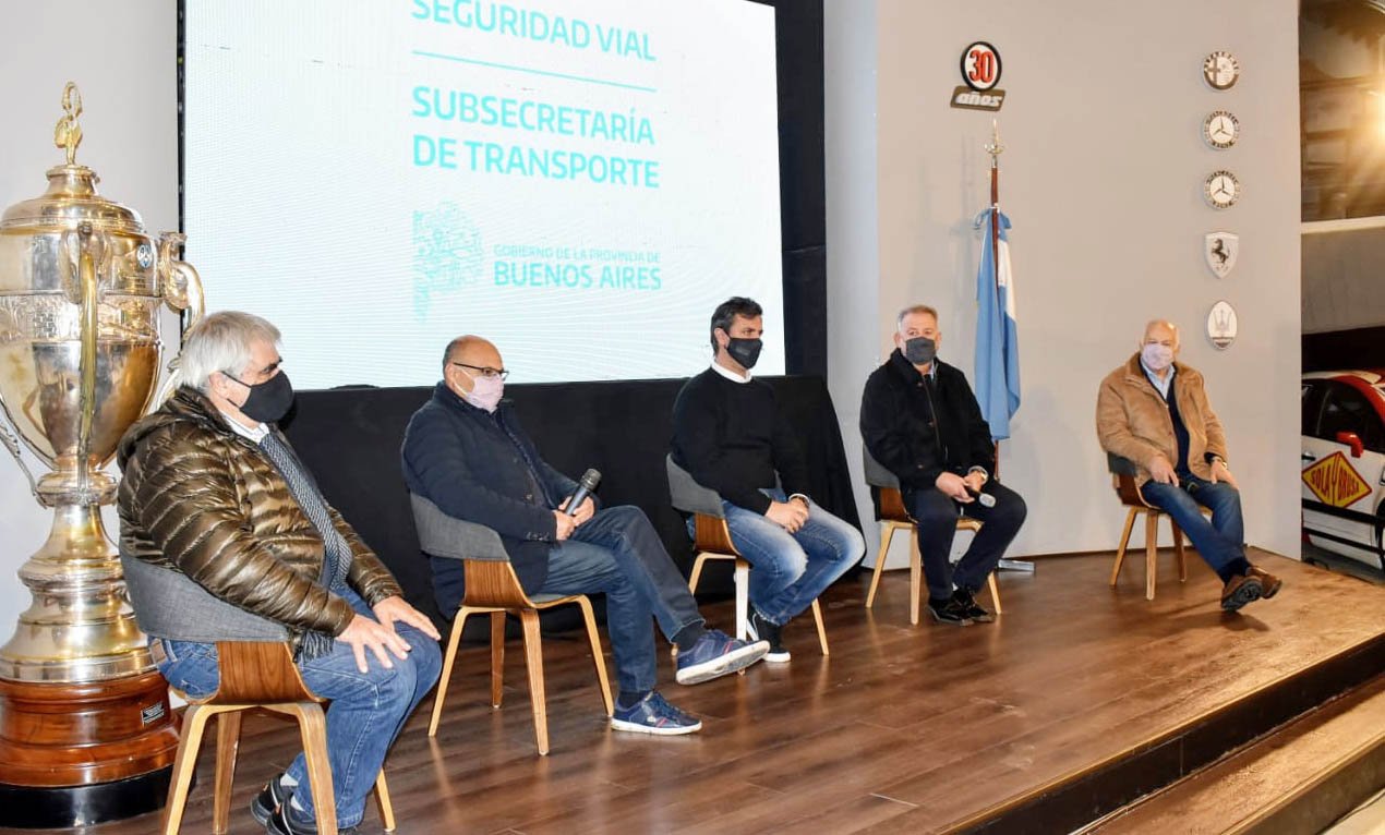Fangio, emblema de un programa  a nivel provincial de seguridad vial