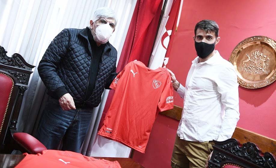 Joaquin Laso fue presentado oficialmente en Independiente