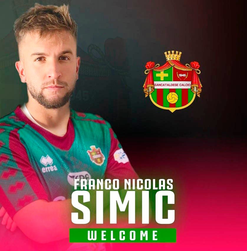 Franco Simic es nuevo jugador de Sancataldese Calcio Official