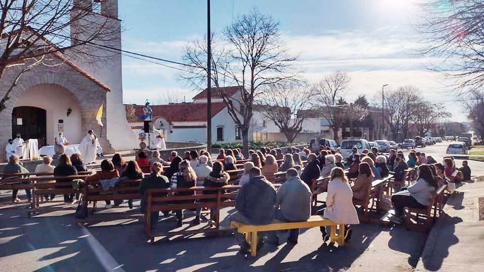 Se desarrollaron el domingo  las actividades por las  patronales de Santa María