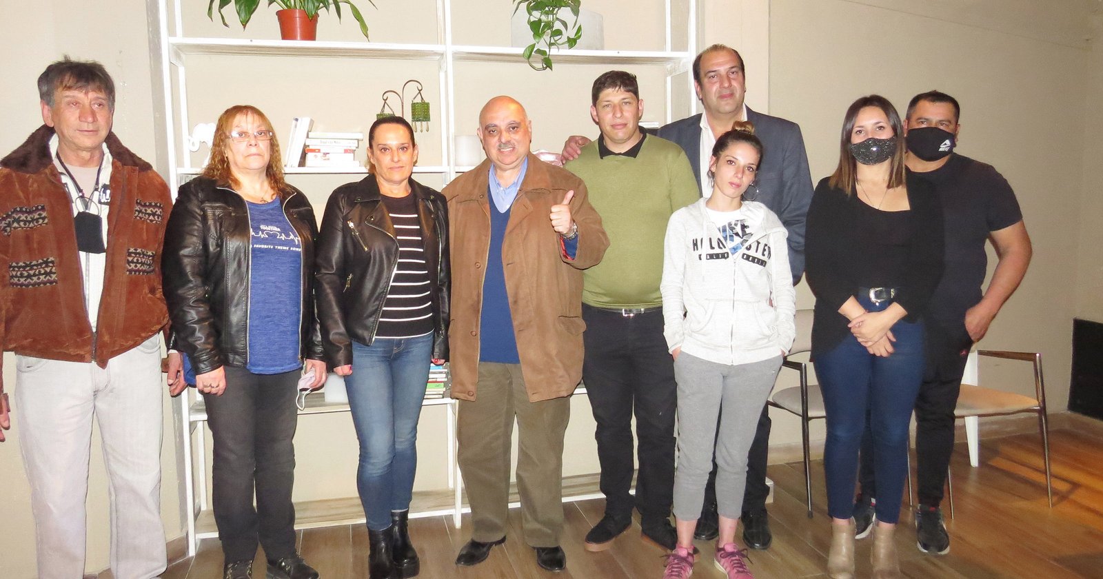 Alejandro Biondini estuvo en Balcarce y respaldó a su lista en el orden local