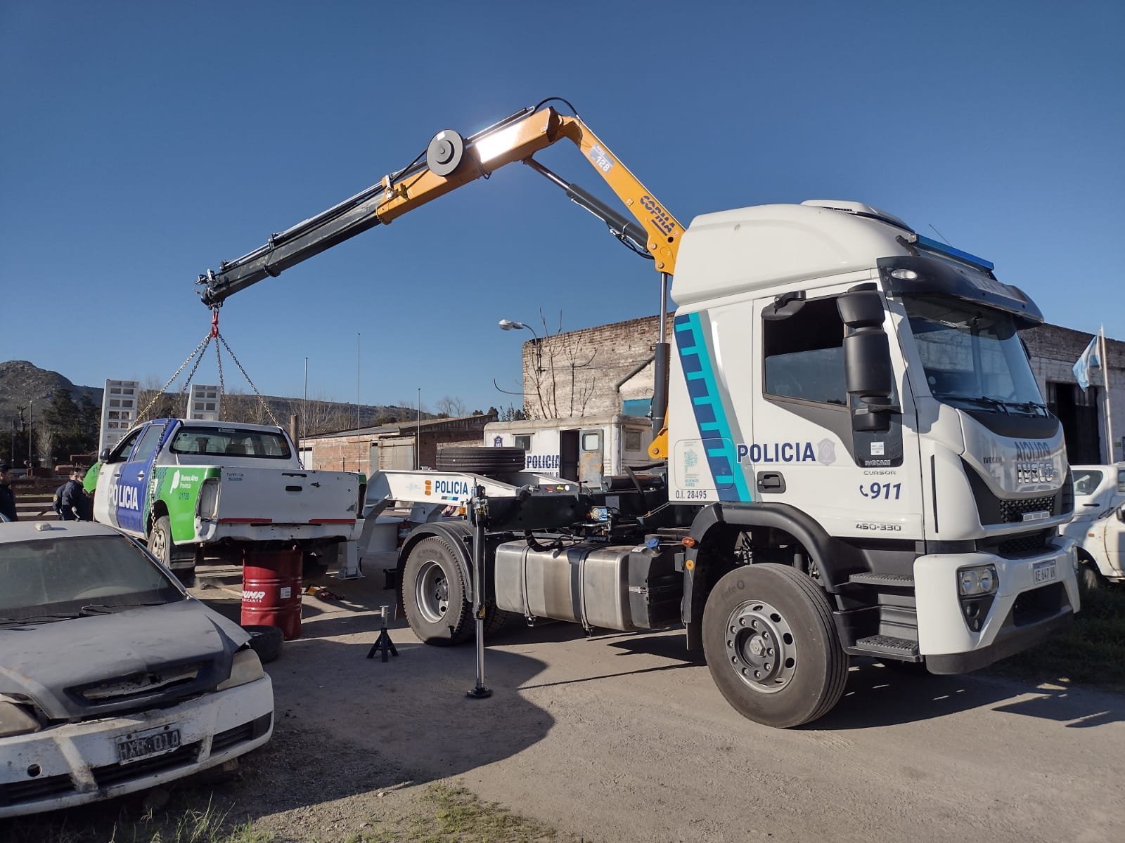 Acondicionamiento del playón de CPR