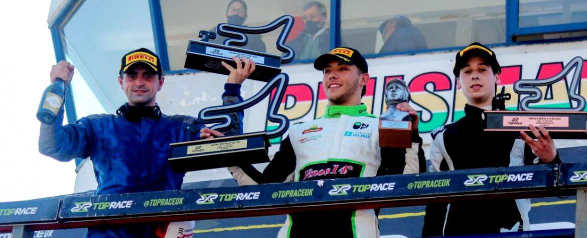 Primer podio para Agustín Tambascio en el Top Race Series
