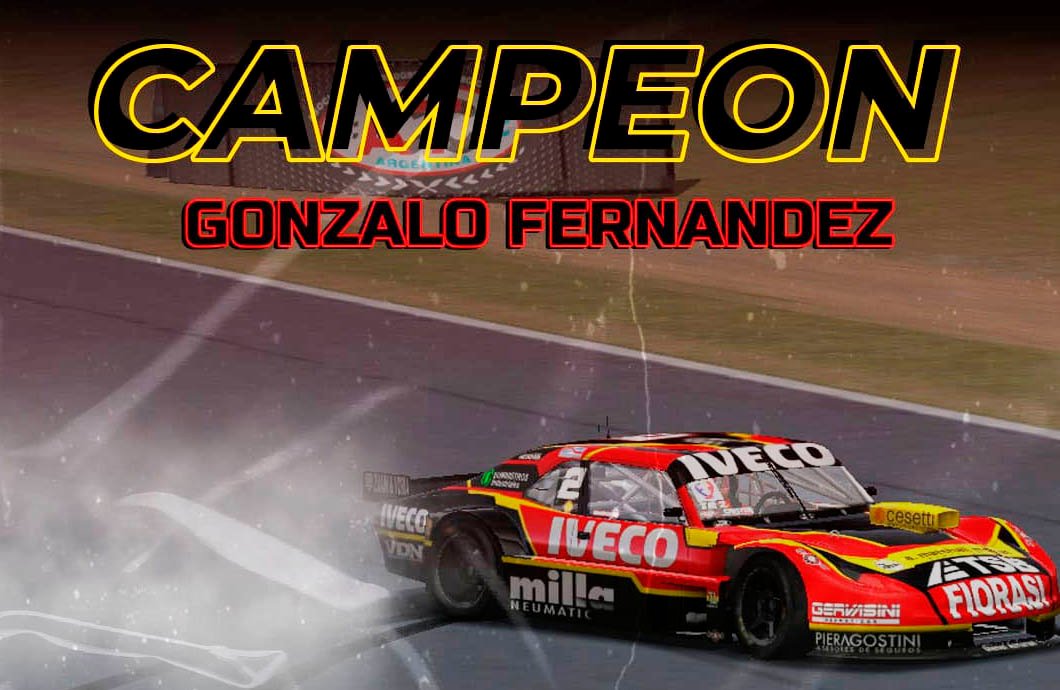 Gonzalo Fernández ganó el Campeonato de TC Virtual